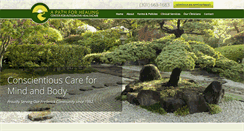 Desktop Screenshot of pathforhealing.com